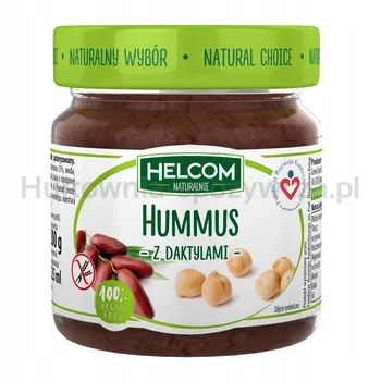 Helcom Hummus s datlemi 225 ml přírodní