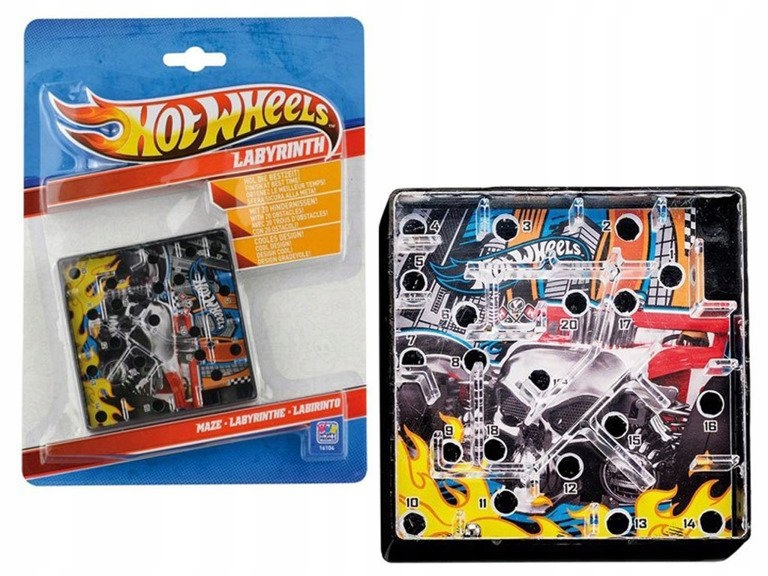 

Hot Wheels Labirynt Gra Logiczna Z Kulką