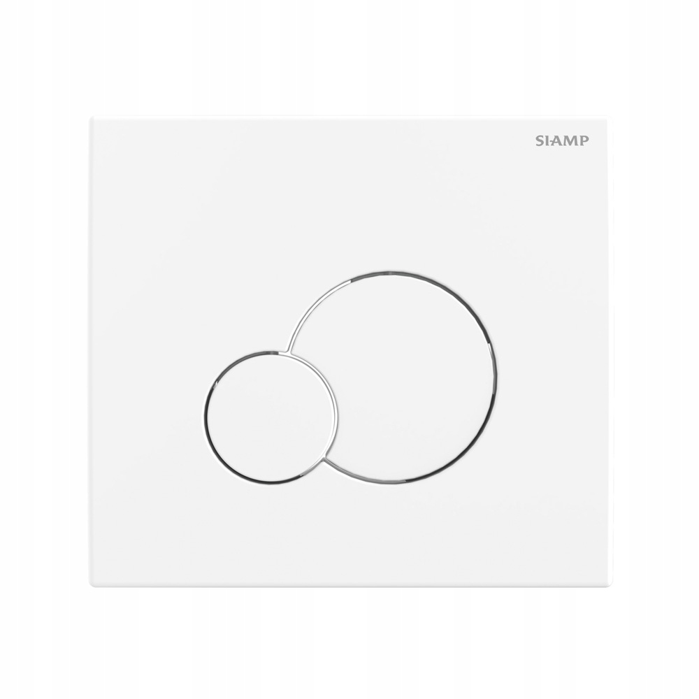 Splachovací tlačítko pro Wc Siamp bílé Globe