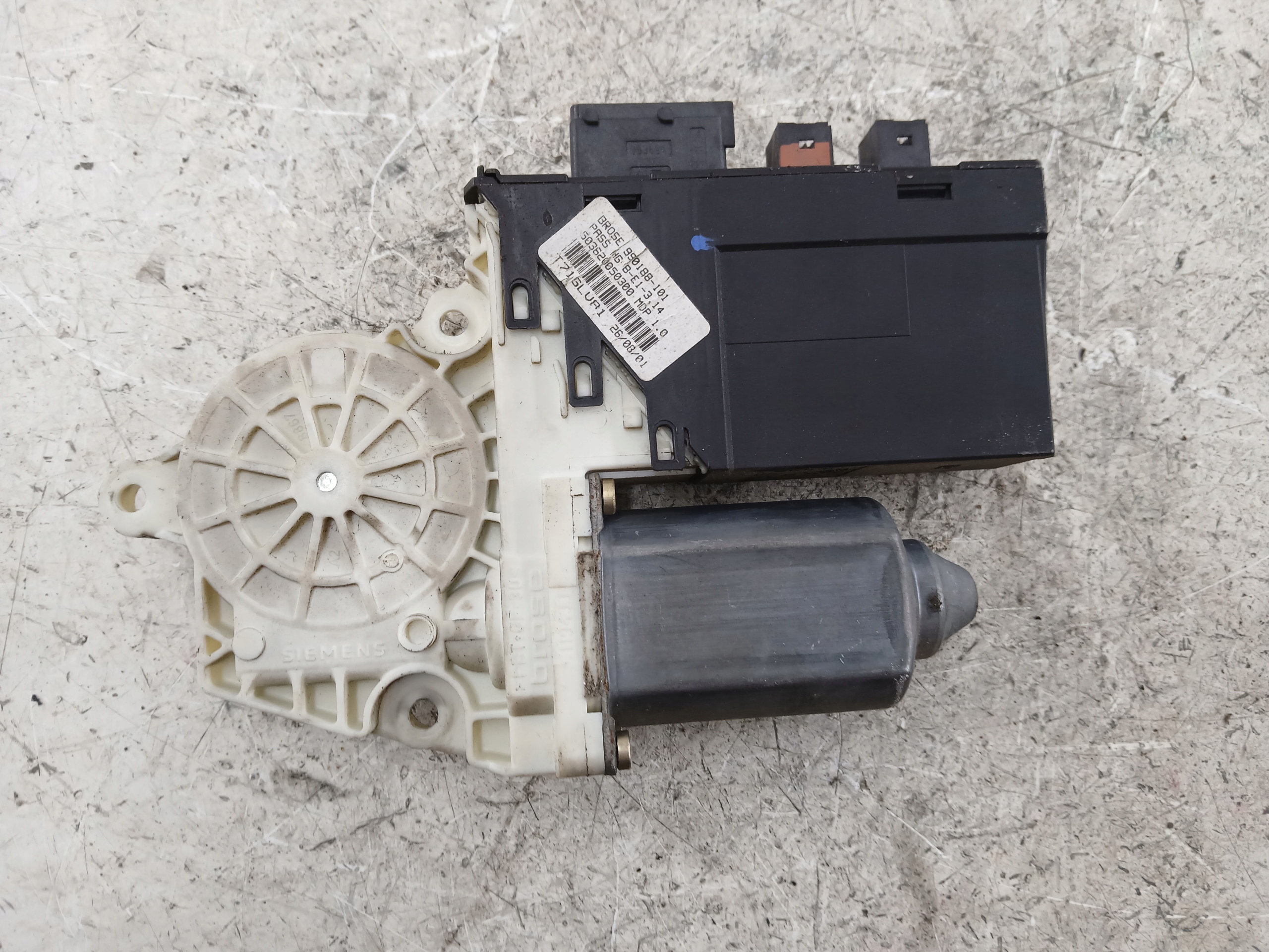 CITROEN C5 and mini motor windows right front 9637541380