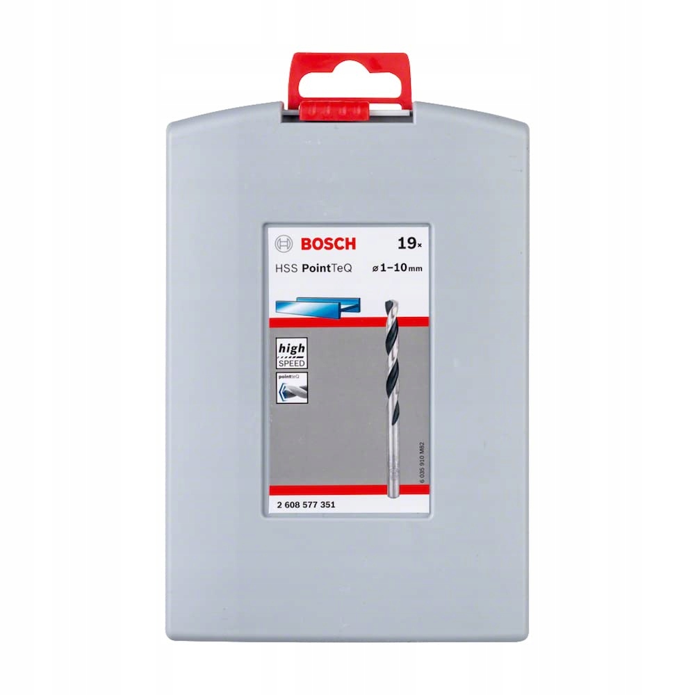 BOSCH Professional Zestaw 19 Wierteł HSS PointTeQ Do Metalu ProBox — miniatura 4