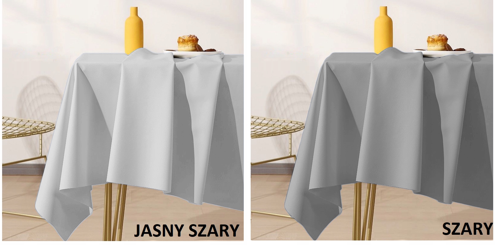 OBRUS GŁADKI ETHERAL MATOWY GRUBY 140x300 KOLORY EAN (GTIN) 5905440043974