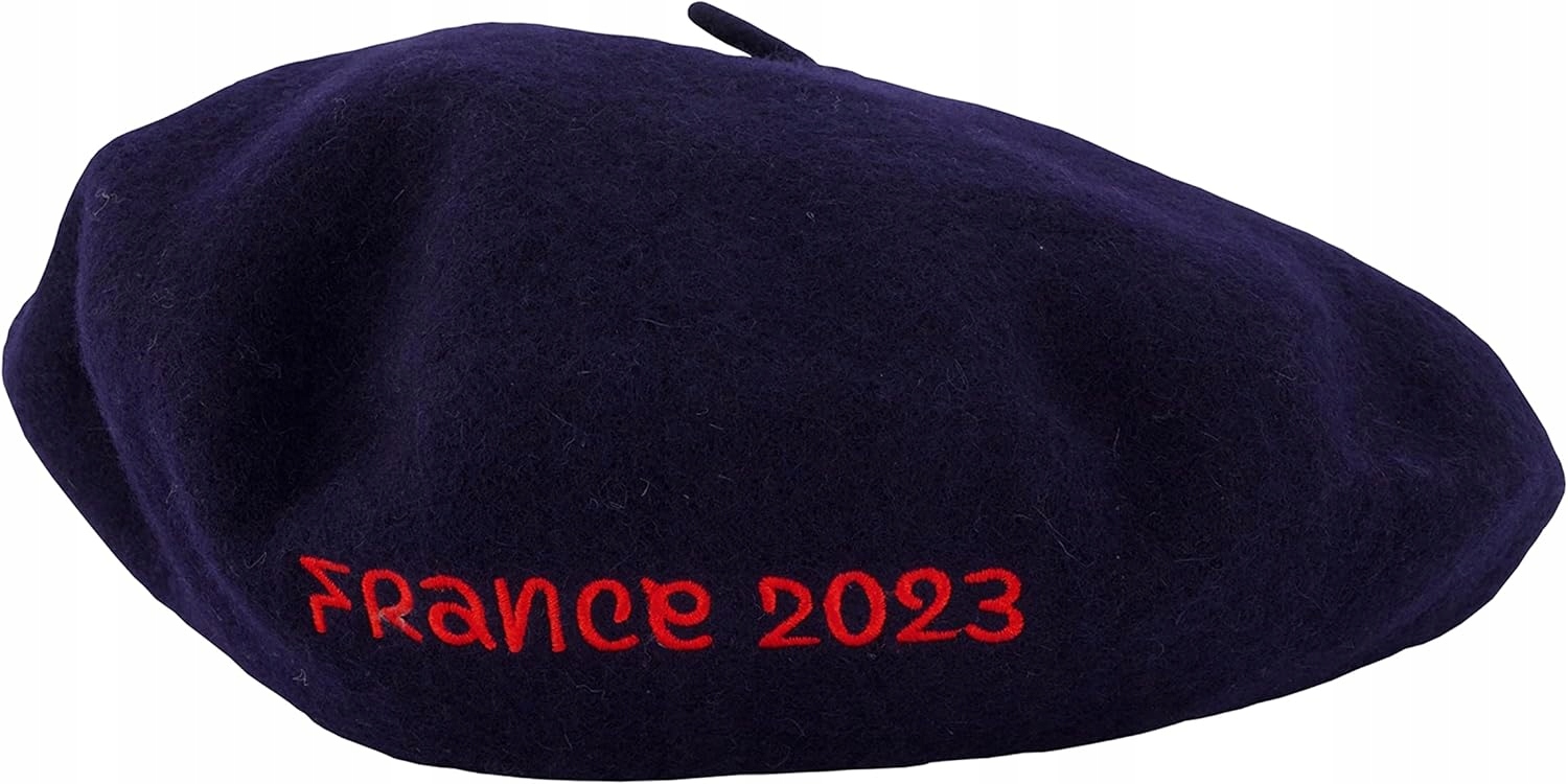 Baret Rugby World Cup 2023 Oficiální produkt Rwc Vlněný Modrý