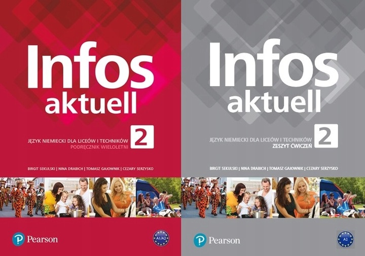 Infos Aktuel 2 Komplet Podręcznik Zeszyt Ćwiczeń Pearson