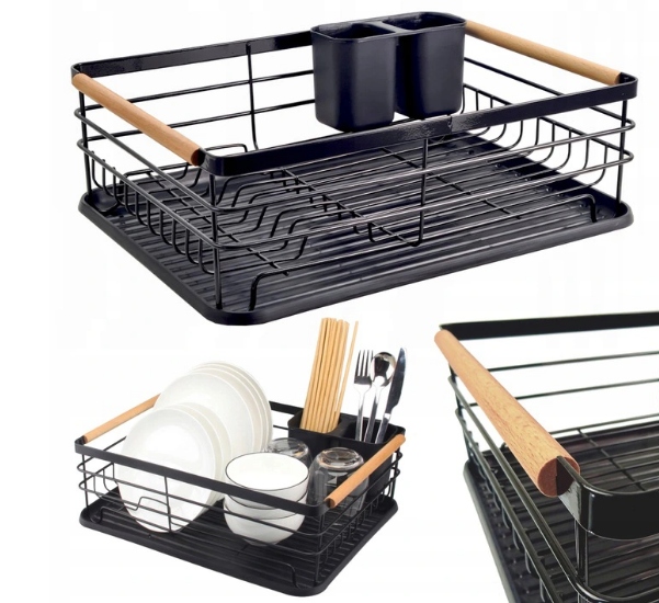 SUSZARKA DO NACZYŃ Z OCIEKACZEM STOJĄCA duża Kod producenta E-8056