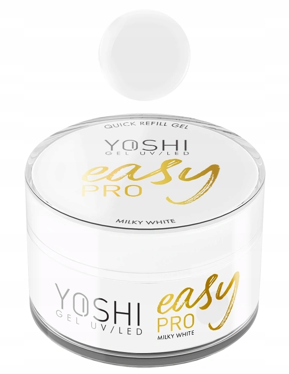 Stavební gel Yoshi Easy Pro Milky White 50 ml