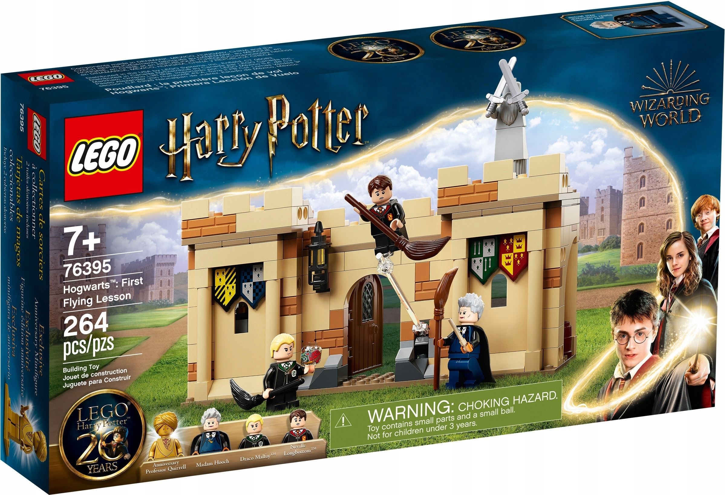 Lego 76395 Harry Potter Hogwart lekcja latania