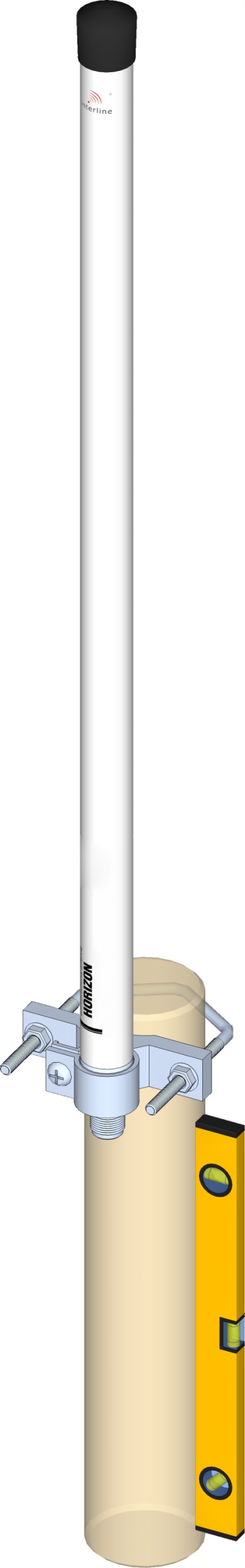 Antena dookólna Interline Horizon 868 Helium City 6dBi, 868MHz