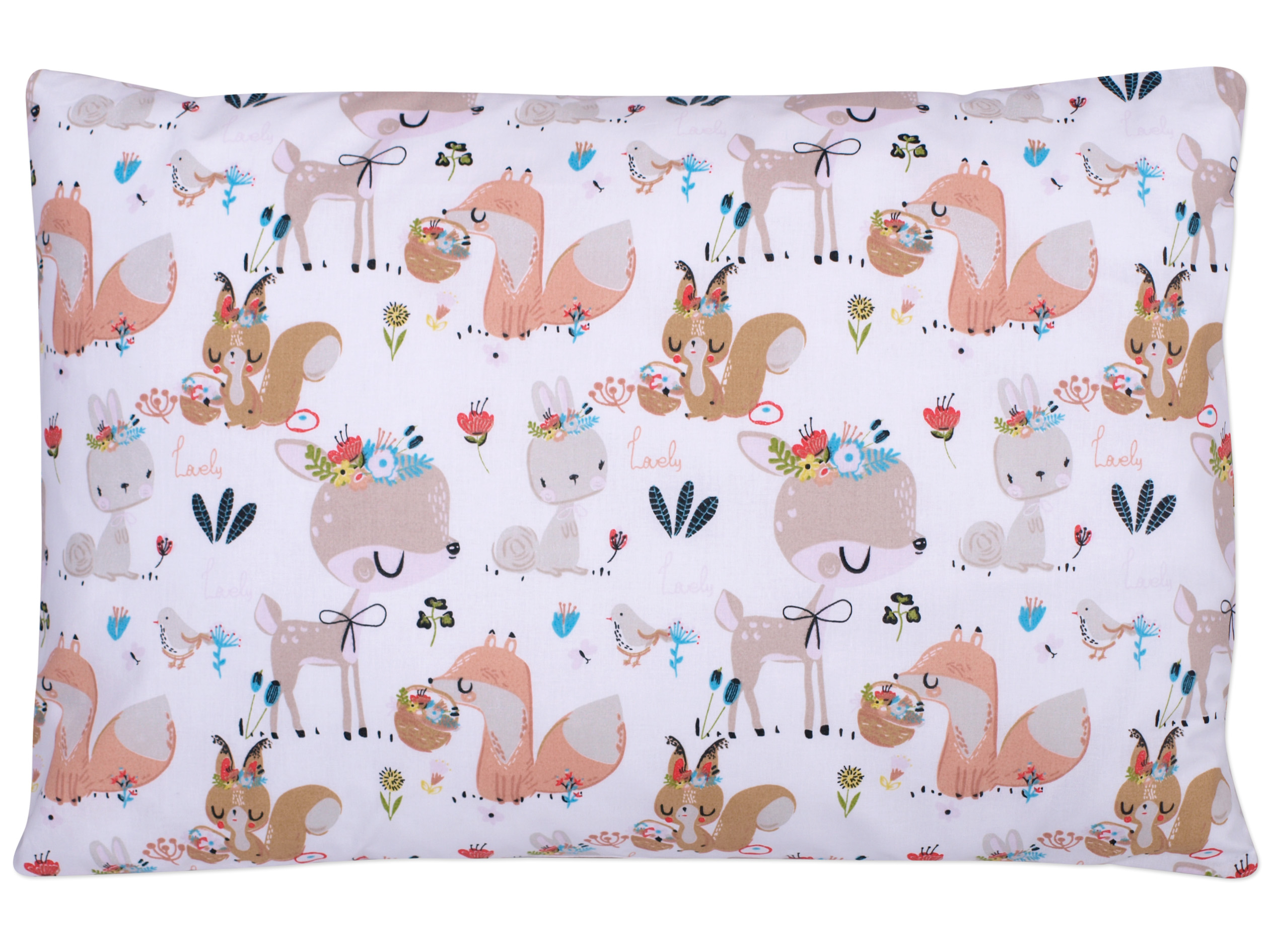 Poszewka BOBO na poduszkę BAWEŁNA 60x40 cm SARENKA