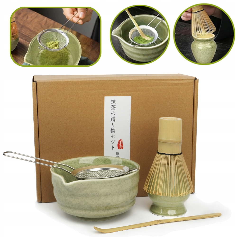 Trzepaczka Do Matchy (5 Sztuk) Zestaw Do Matchy Mtacha Zestaw Do Matchy