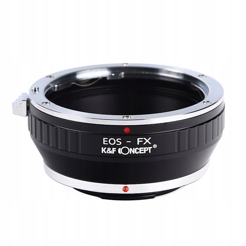 Canon Ef bajonetový adaptér [objektiv] Fuji Fx [tělo] K&f Concept