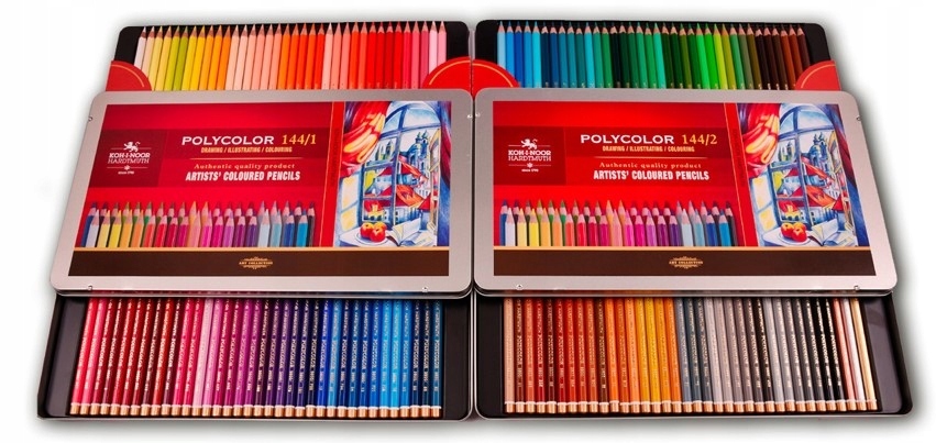 Koh-I-Noor kredki polycolor 144 kolory 3828 nowość Marka Koh-I-Noor