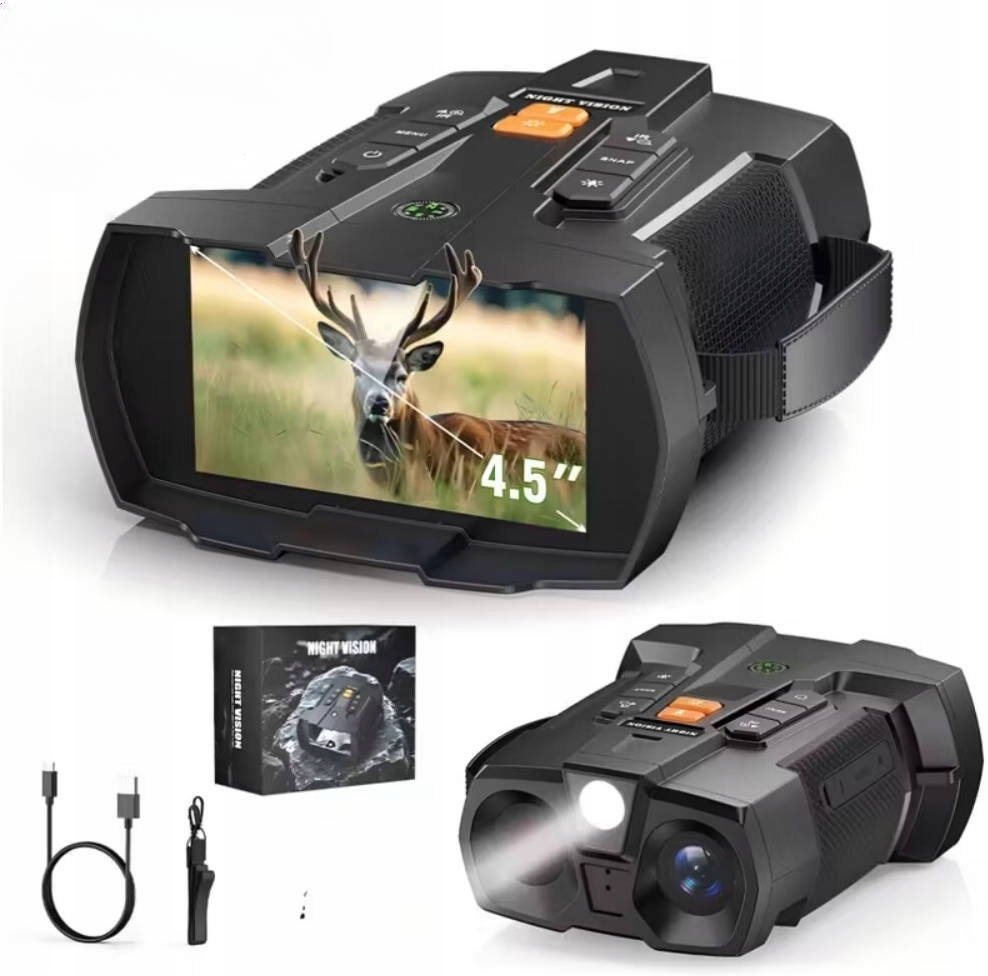 Lovecké Noční Vidění Inskam 4K Ultra Hd Dalekohled Pro Noční Vidění 5000MAH 10X