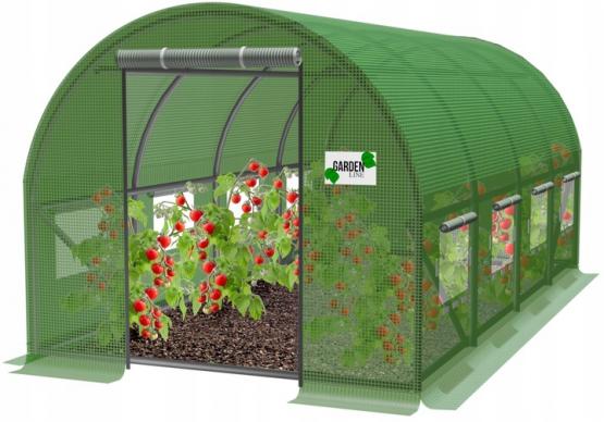 Fóliový záhradný tunel Skleník 4 m x 2,5 m x 2 m 10 m2 4 Segmenty