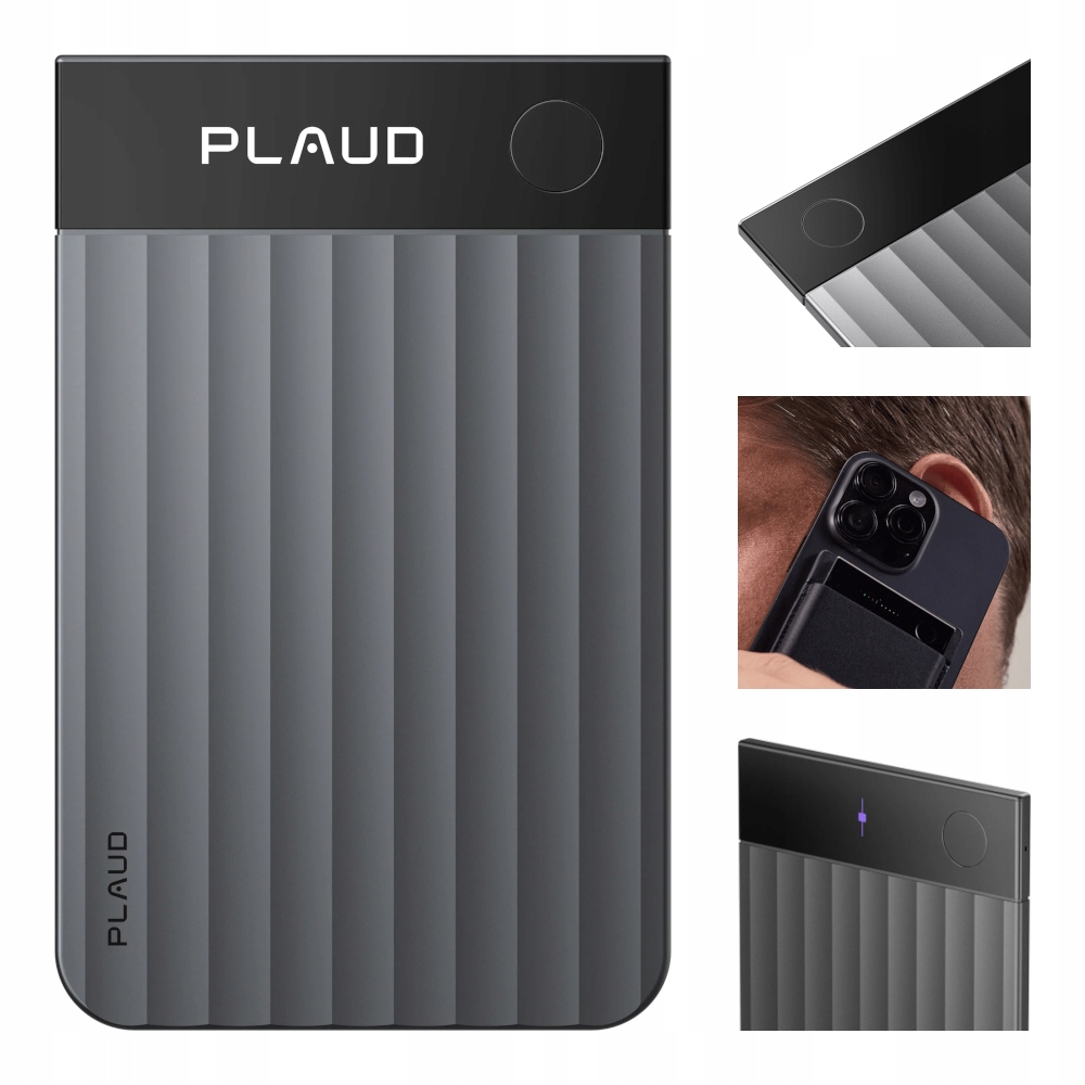 Dyktafon Plaud Note Pro nagrywanie transkrypcja podsumowania Ai chat Gpt