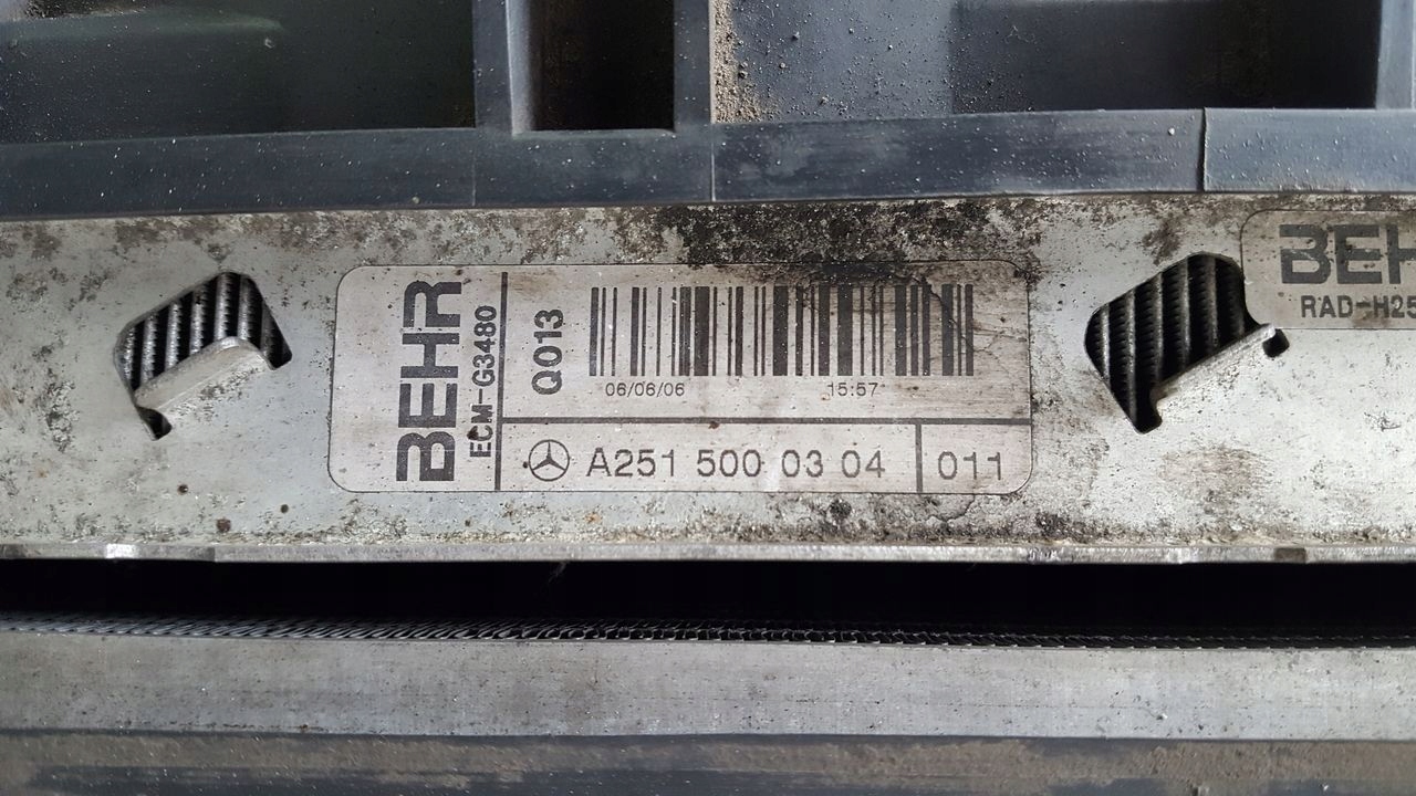 Kühler Lüfter Mercedes W251 3,0 CDI