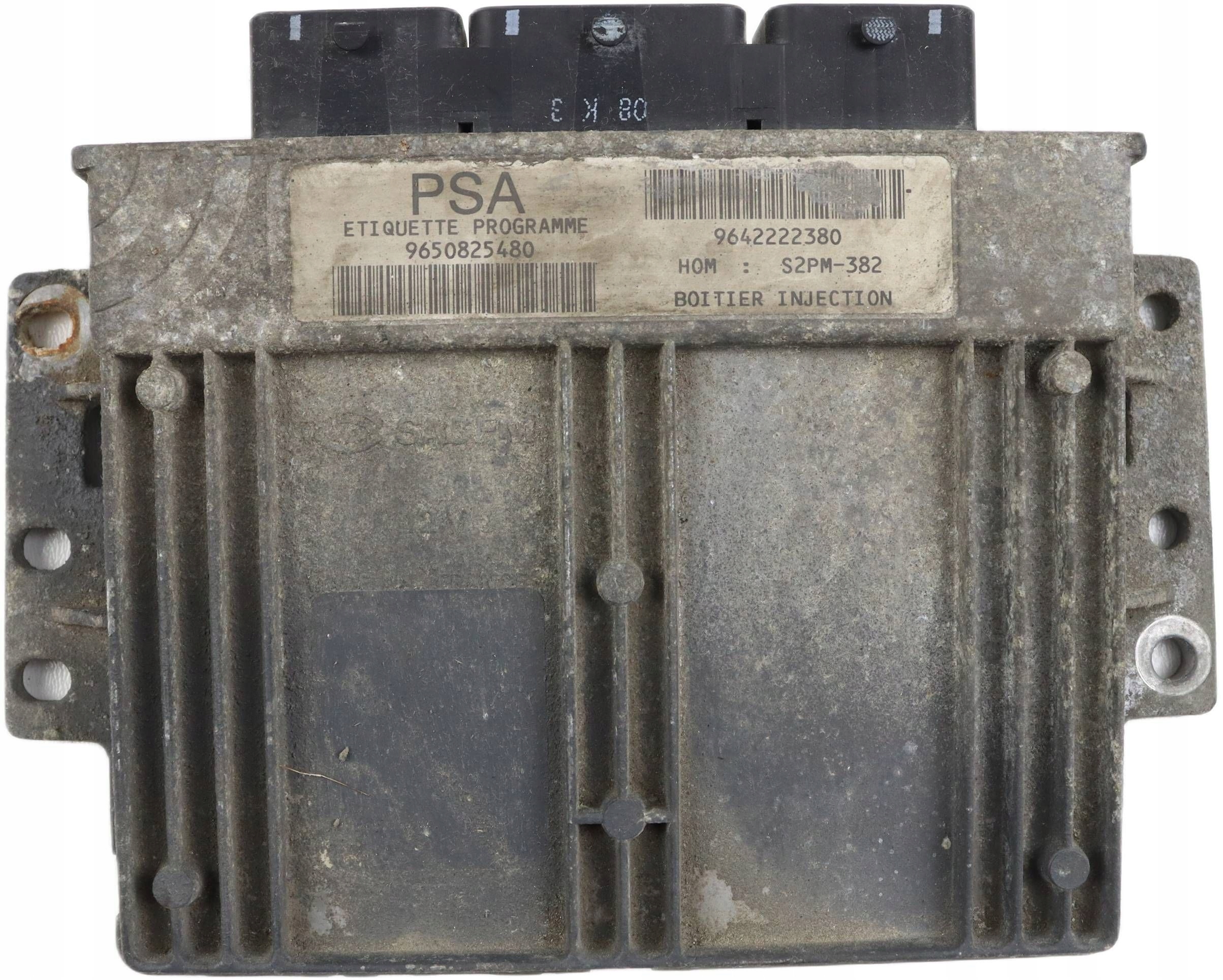 CITROEN BERLINGO PARTNER computer control unit of the engine 9650825480 9642222380