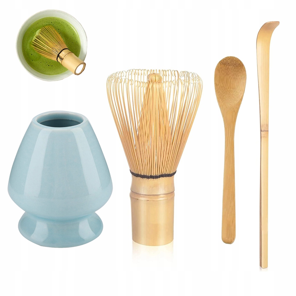 Levně Dárková Sada Na Čaj Matcha 4 ks.