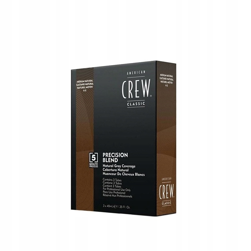 American Crew Precision Blend Odličovač 3x40 ml 4-5 Medium Natural