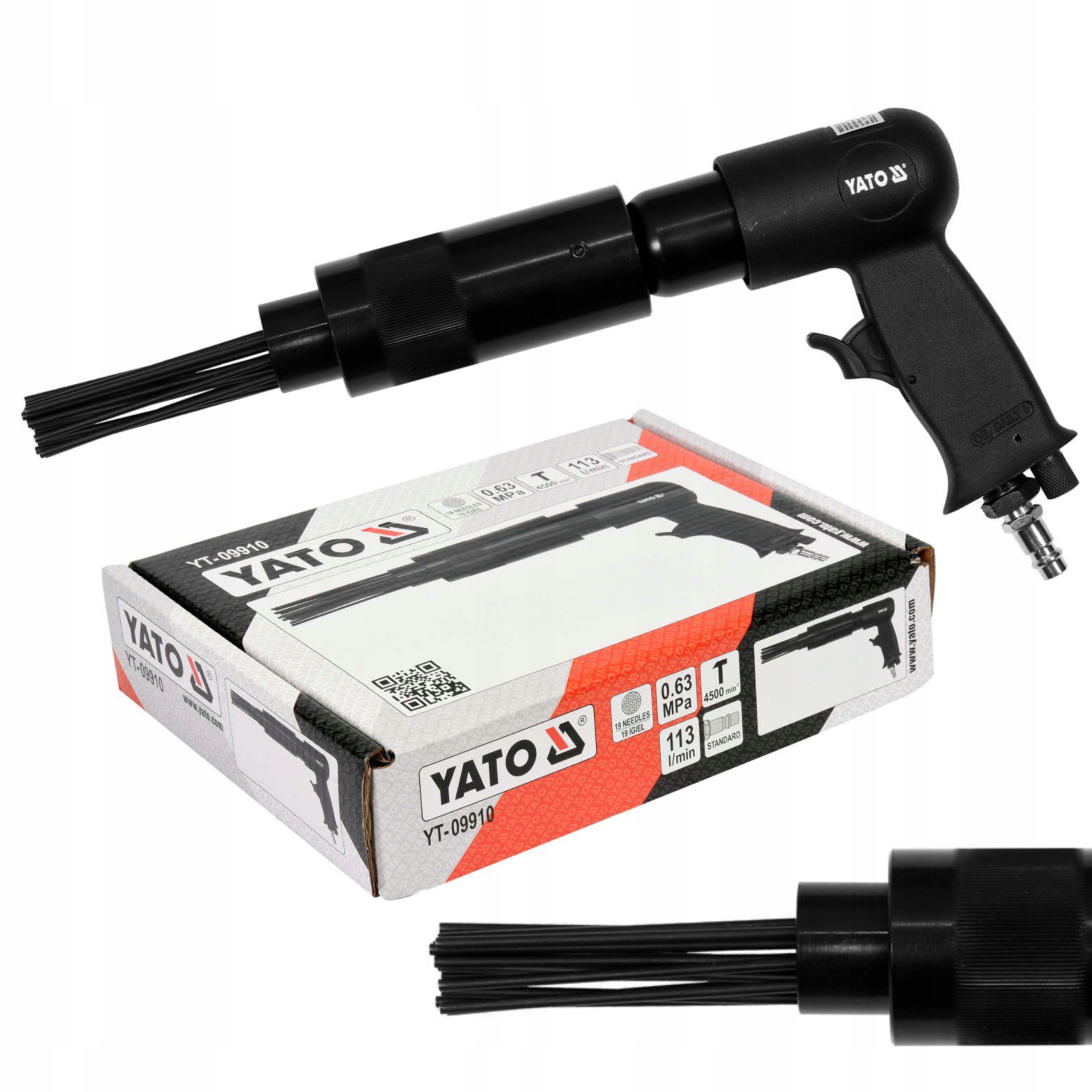 

Yato Młotek Pneumatyczny Igłowy Do Rdzy spawów