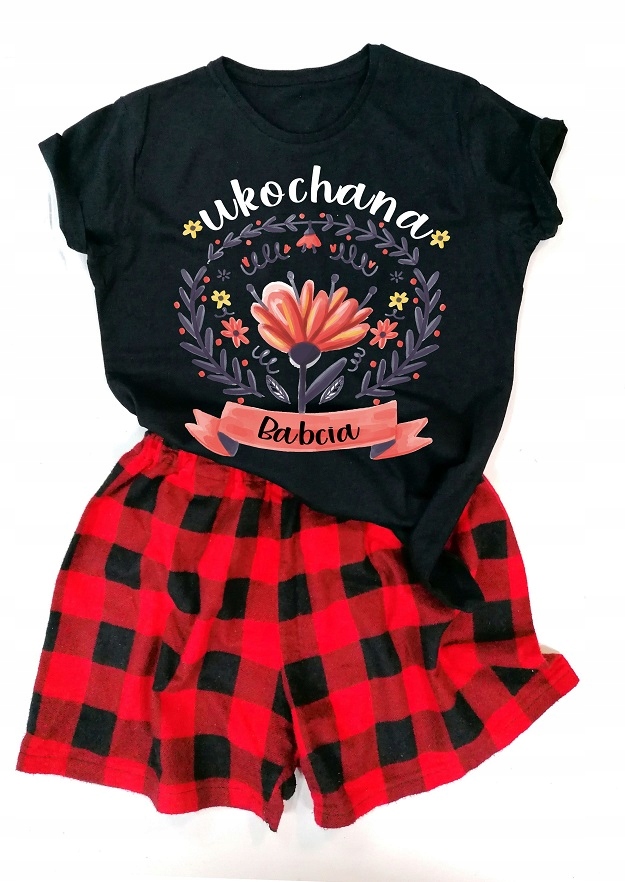 Dámské bavlněné Pyžamo Dárek k svátku babiček XL