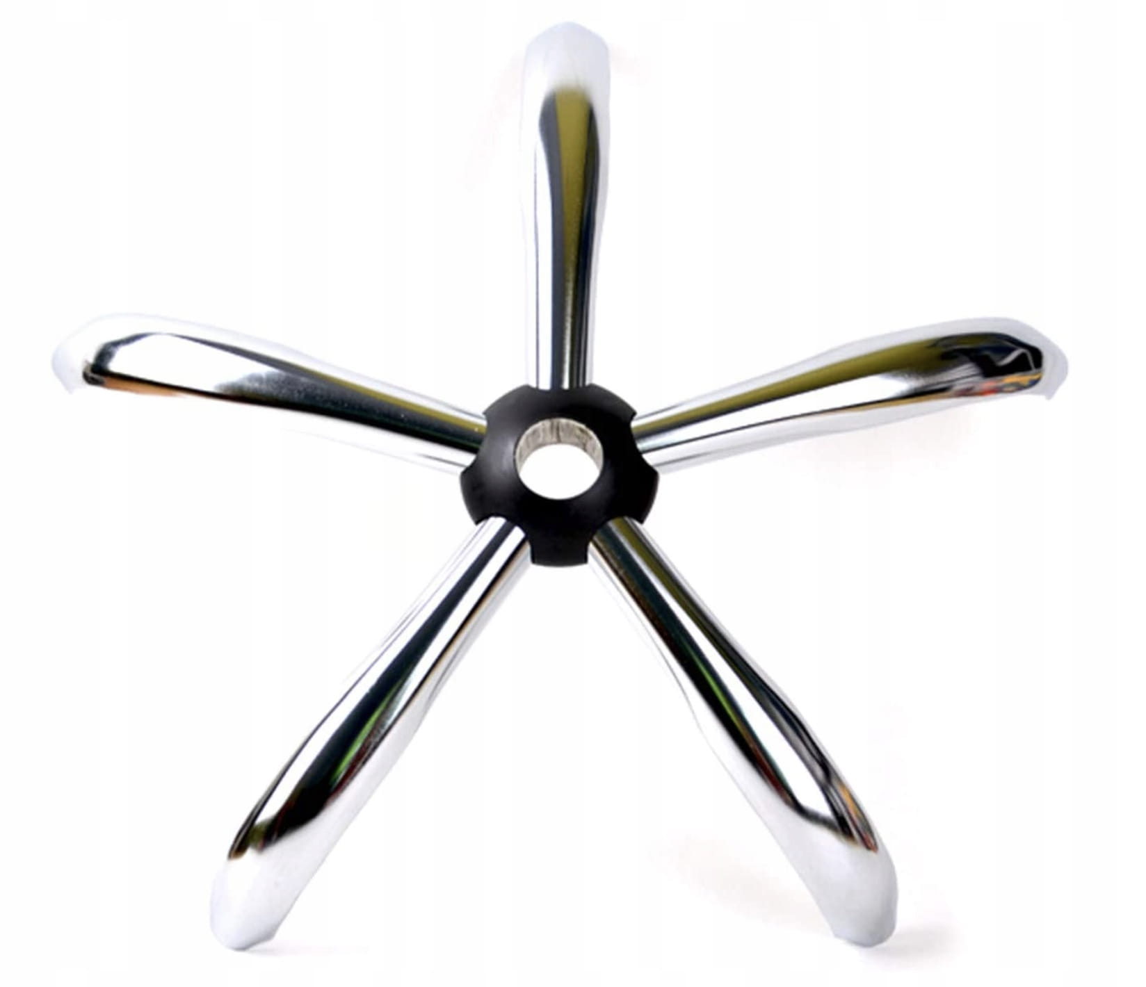 Základna Kříž Pětiramenný ocelový pro kancelářskou židli křeslo 70 cm