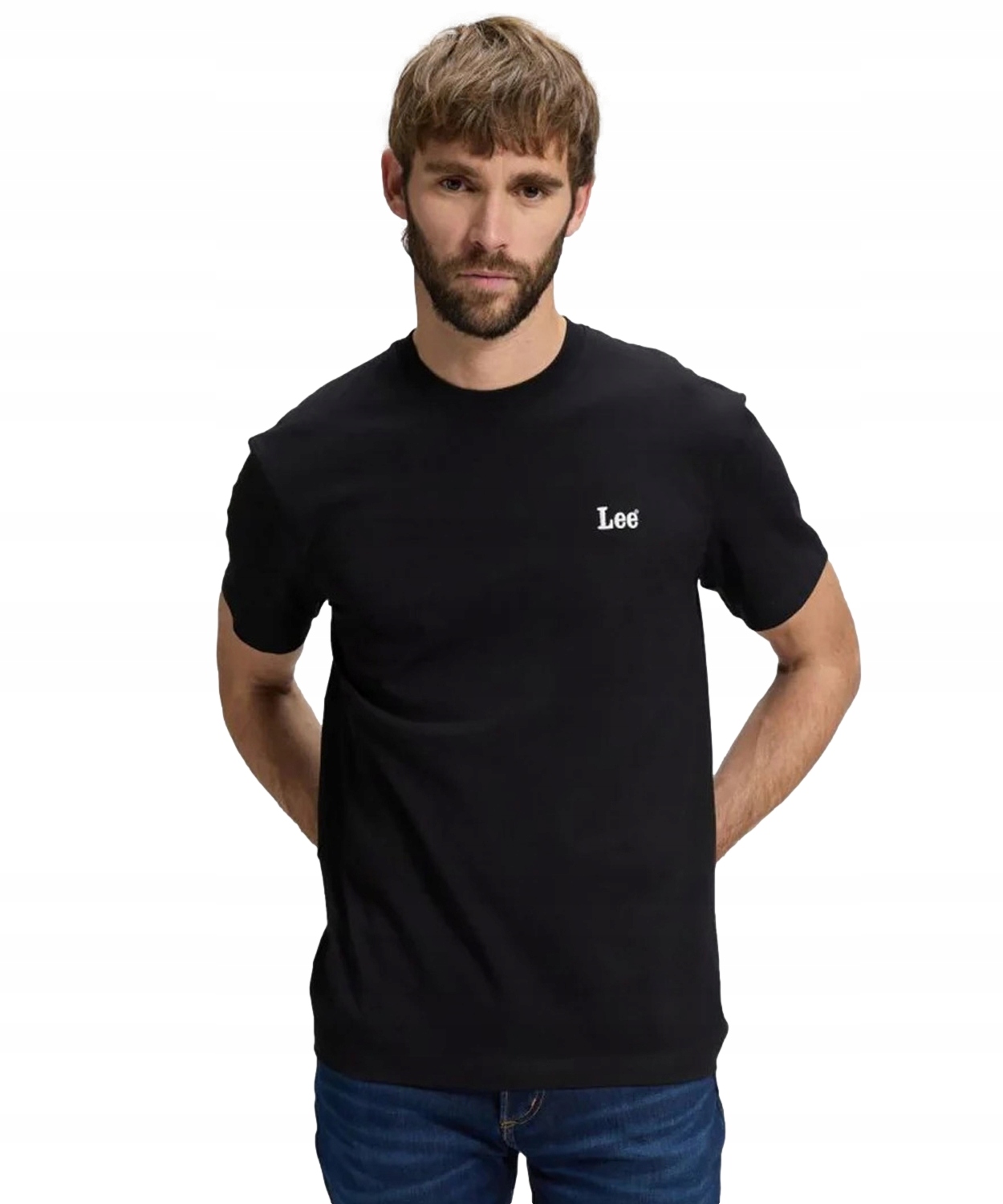 Tričko Lee Small Logo Tee 112376492 Black M