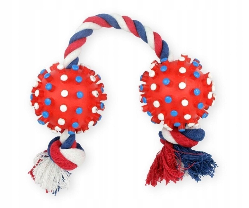 

Sznur bawełniany szarpak zabawka dla psa 44 cm