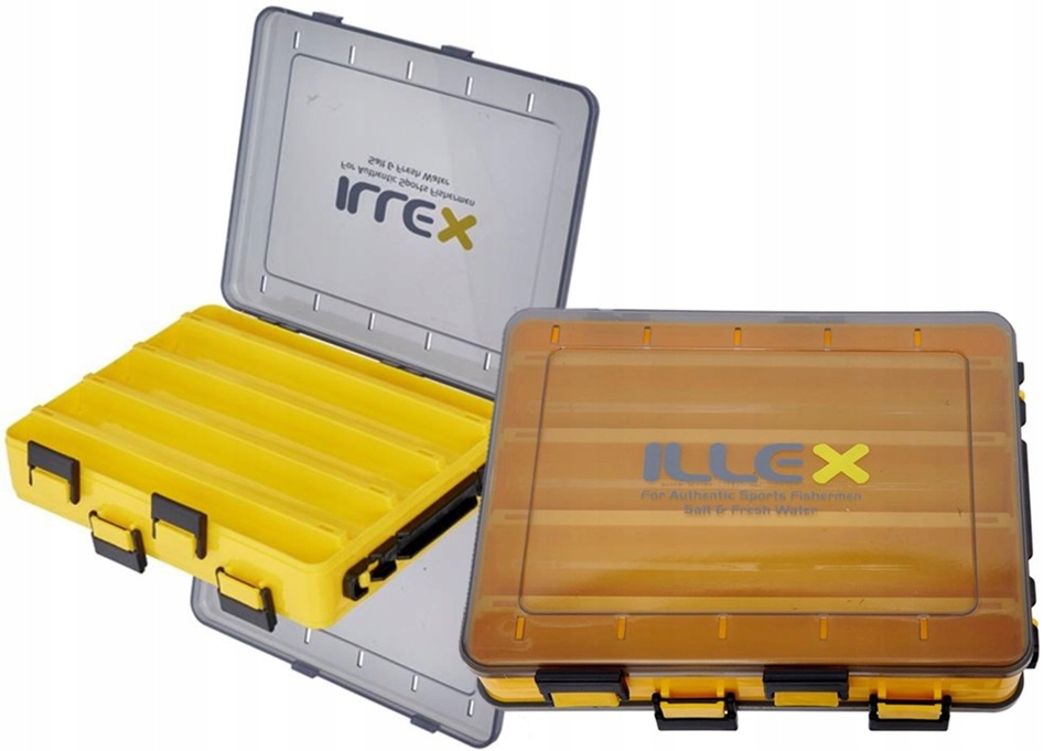 Illex Pudełko Tackle Box Reversible 205 Hc 20,5cm x 17cm x 4,8cm [17293]