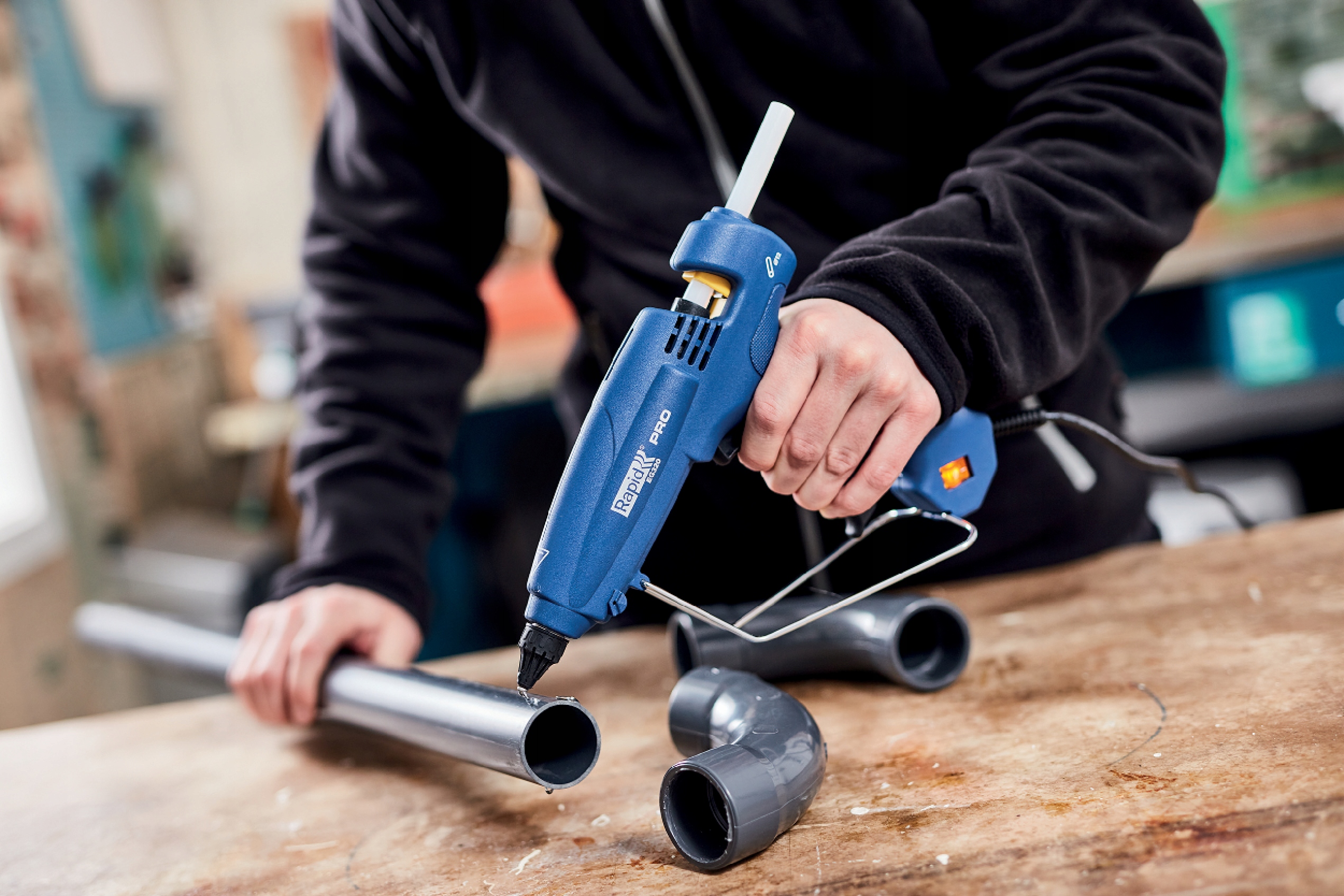 RAPID PISTOLET DO KLEJU NA GORĄCO PRO EG320 5000326 Seria L-R5000326