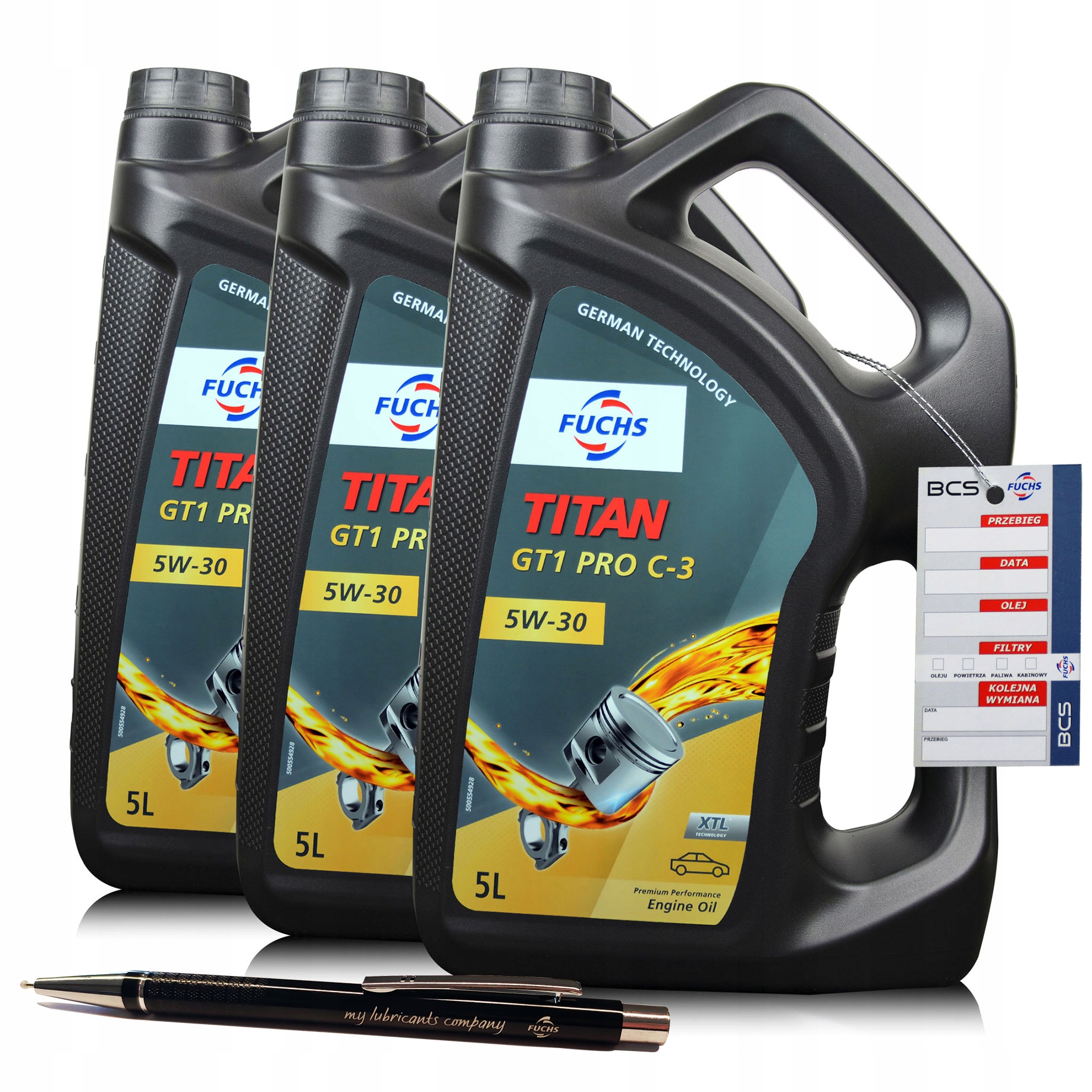 15 LITRÓW FUCHS TITAN GT1 PRO C3 5W30 XTL OLEJ SILNIKOWY 15L