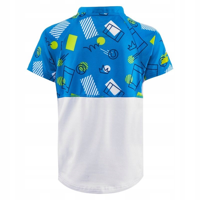 KOSZULKA BABOLAT COMPETE POLO BOY WHITE/MALIBU BLUE 152 EAN (GTIN) 3324921737041