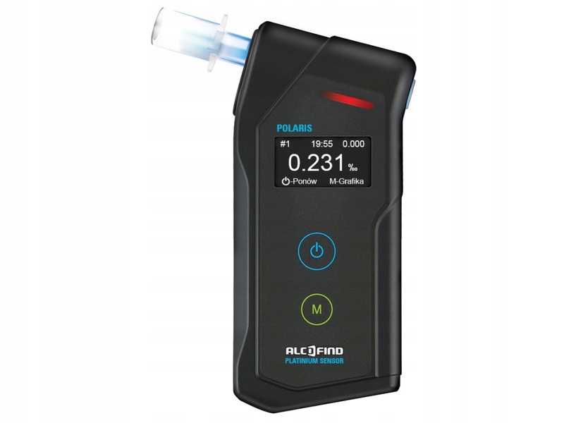 

Alkomat Elektrochemiczny Alcofind Polaris