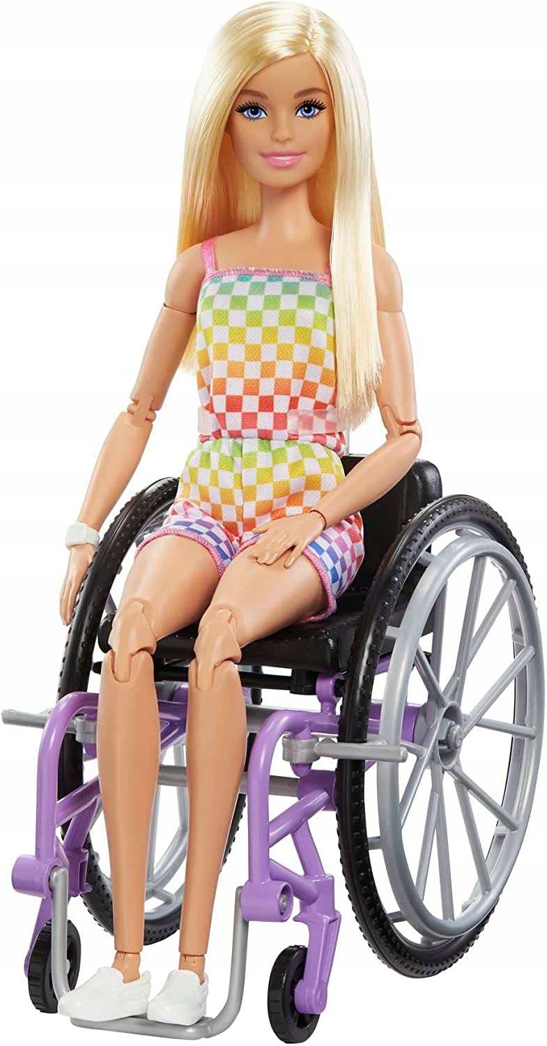 

Mattel Barbie lalka na wózku inwalidzkim HJT13