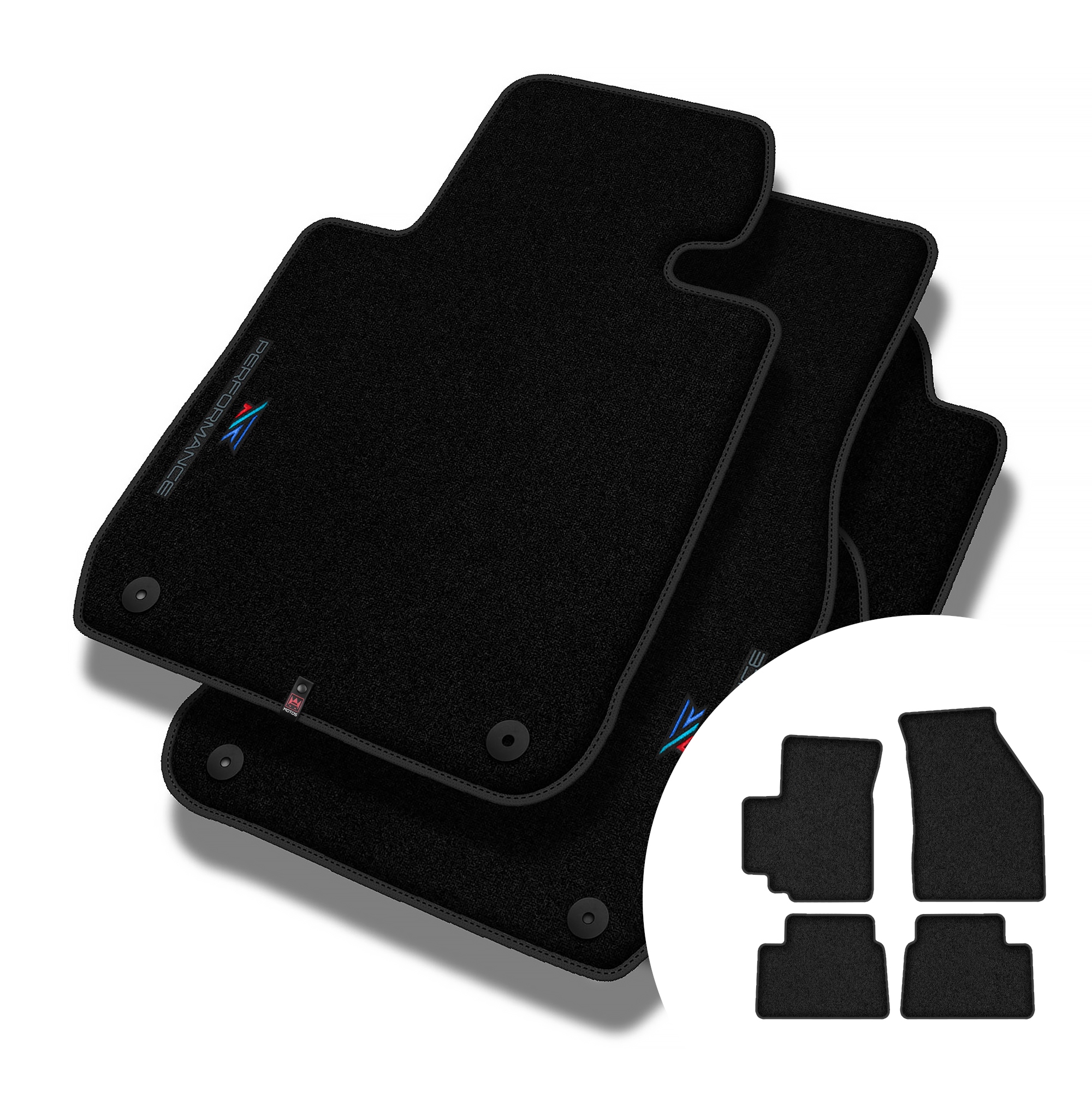 Velurové koberce Performance pro Nissan Pixo 2009-2013
