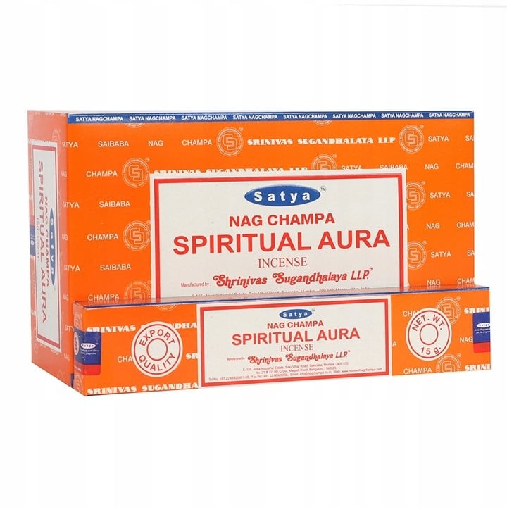 

Naturalne Kadzidło Satya Spiritual Aura