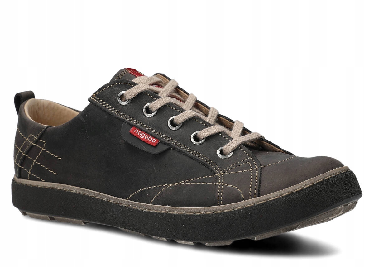 Nagaba 243 Grafit Crazy Dámské Polobotky Velikost 36