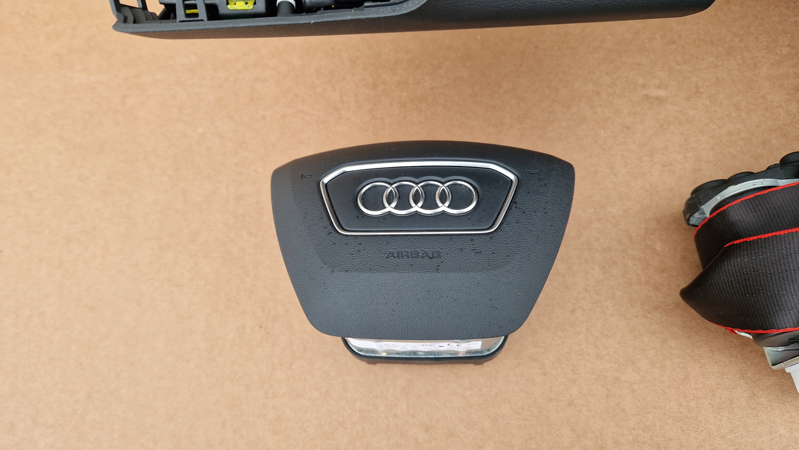 console dashboard instrument panel AUDI A7 A6 C8 original leather HEAD UP KOMPLET