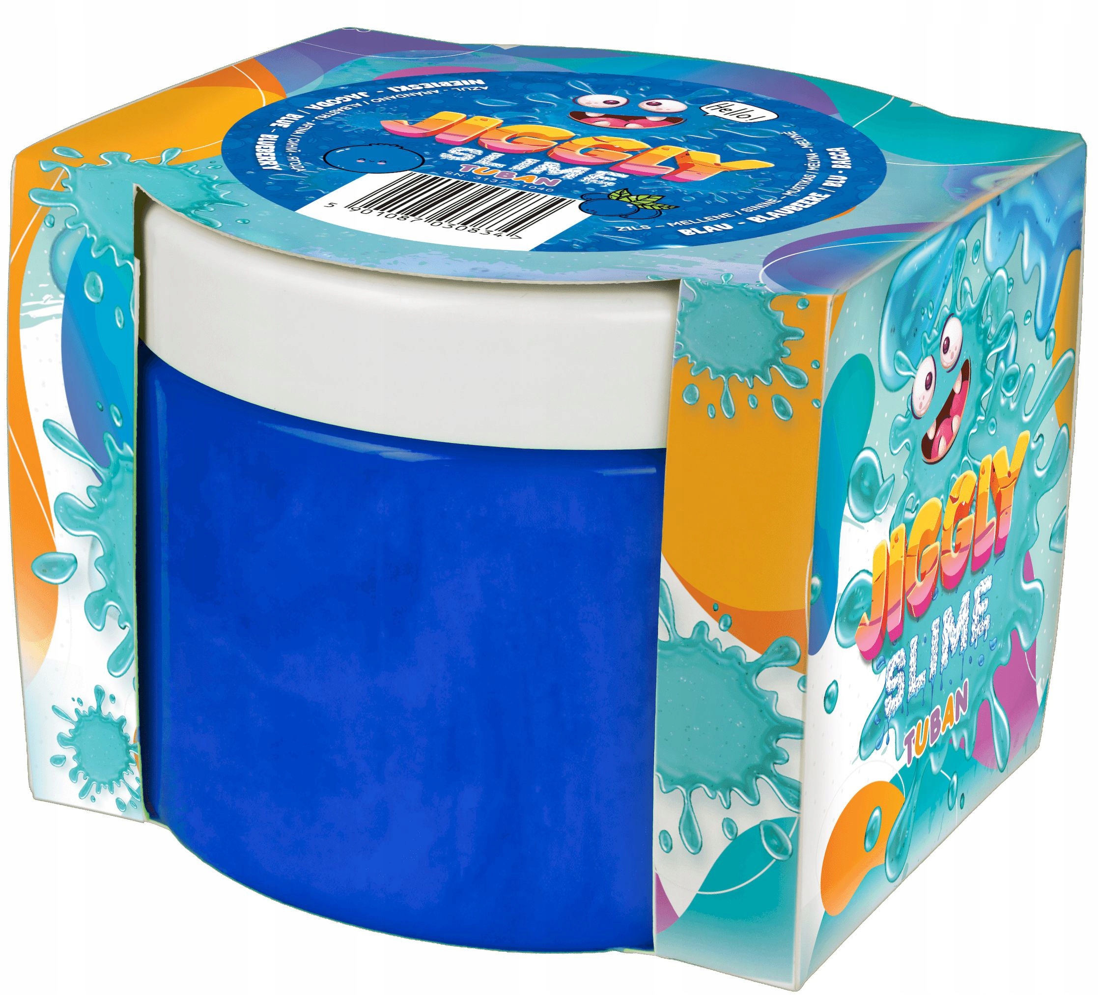 

Jiggly Slime Gotowy Niebieski Jagoda 500G Zapach