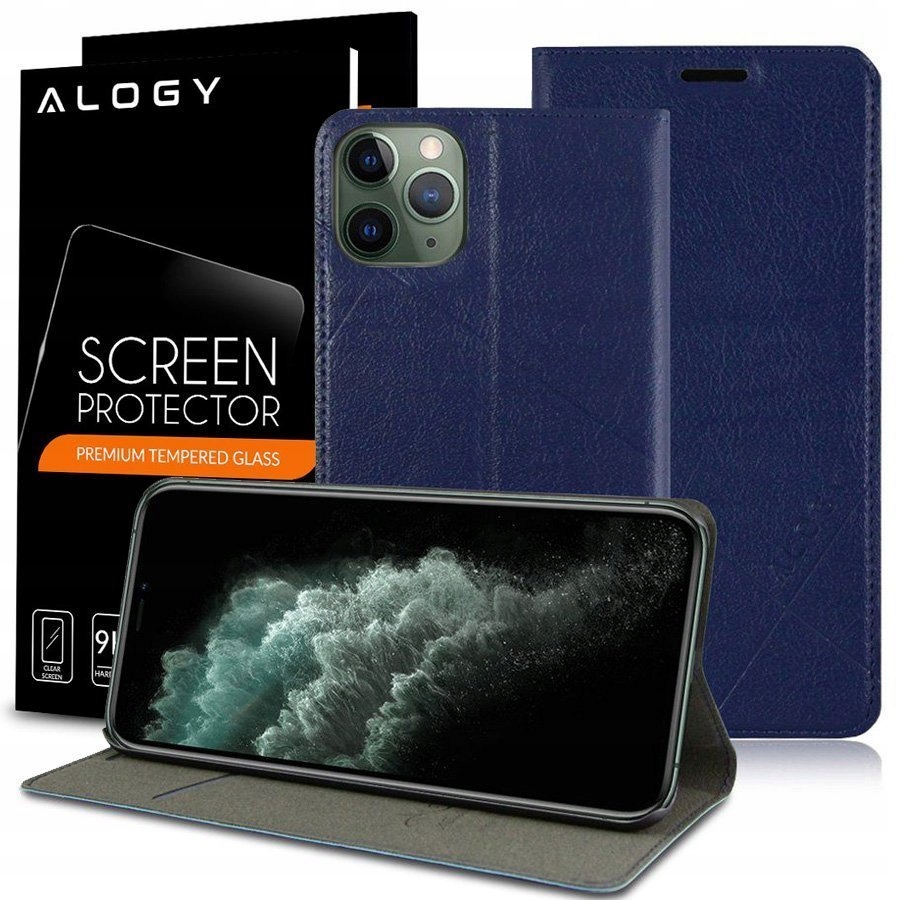 

Etui Portfel Alogy Do Iphone 11 Pro Max + Szkło 9H
