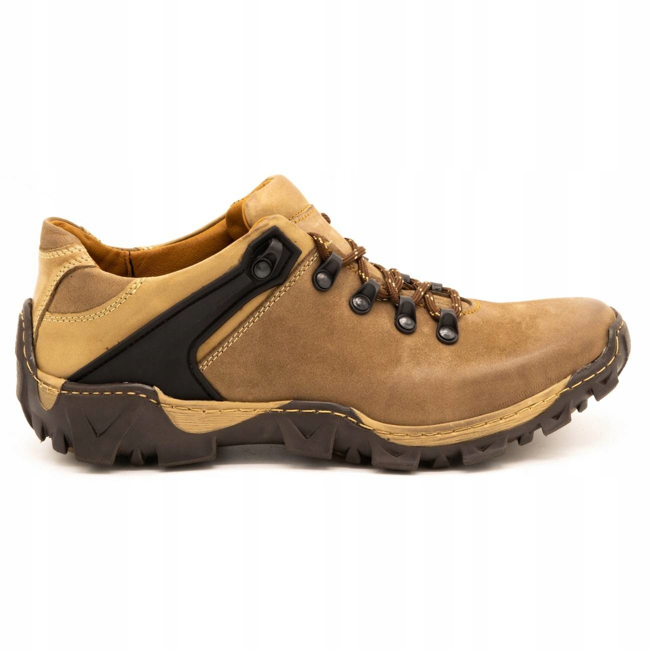 

Męskie buty trekkingowe 116 brązowe r.45