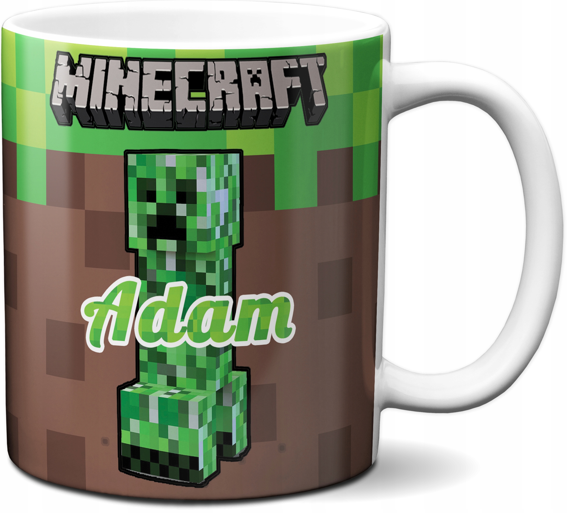 

Kubek Minecraft Dla Dziecka Upominek+imię