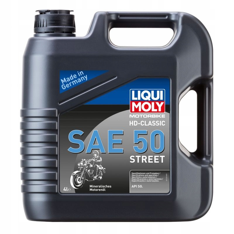 OLEJ LIQUI MOLY 4T HD-CLASSIC STREET SAE50 4L