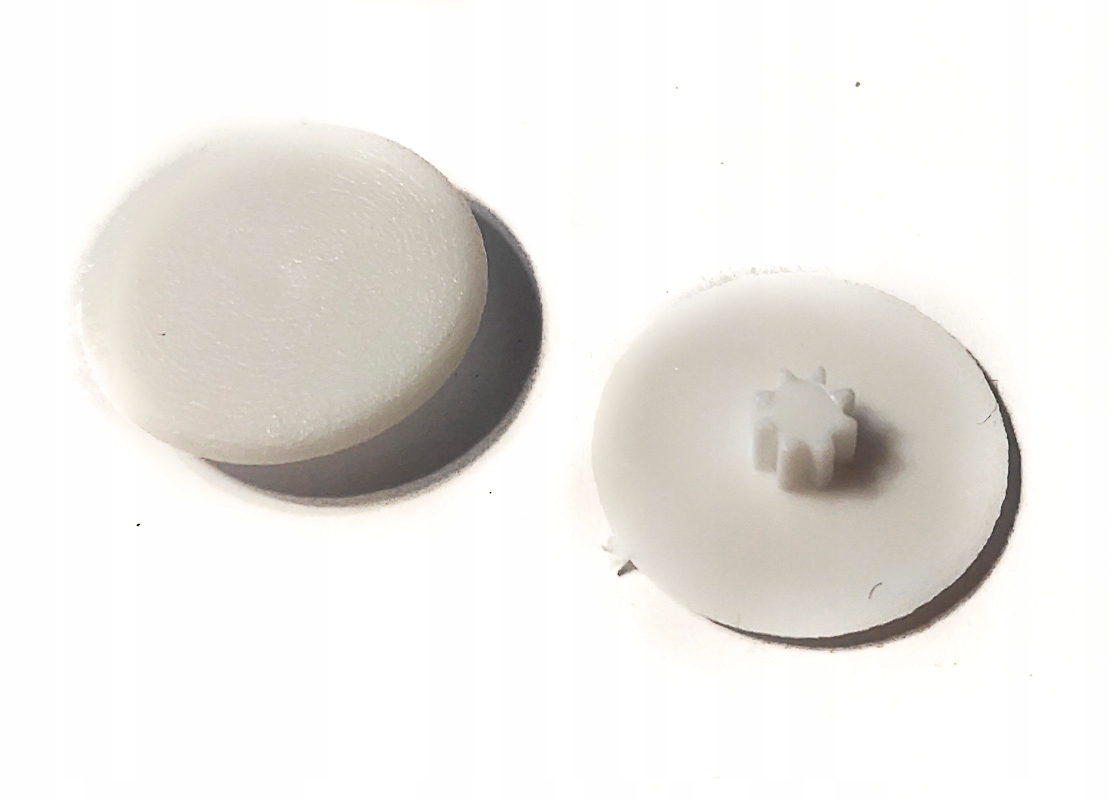 

Zaślepka Mimośrodu 17mm torx 100szt Biały