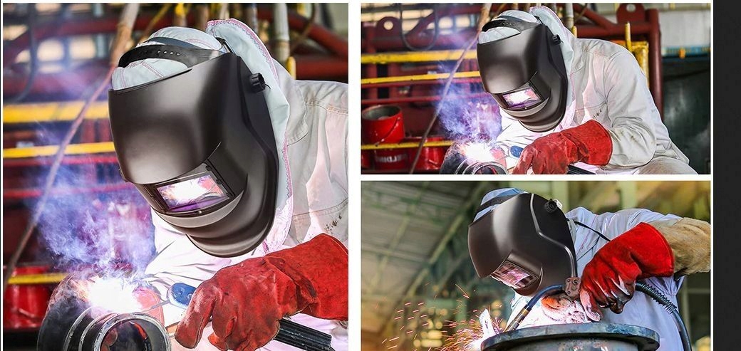 MASKA SPAWALNICZA PRZYŁBICA SAMOŚCIEMNIAJĄCA FILTR TRUE COLOR + RĘKAWICE Czas zaciemniania 5/30000s