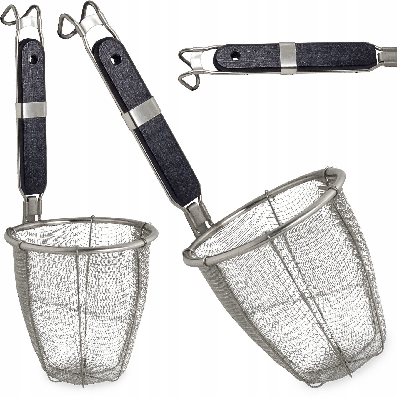 

Czerpak Cedzak Sito Do Makaronu 14cm Głęboki 14cm