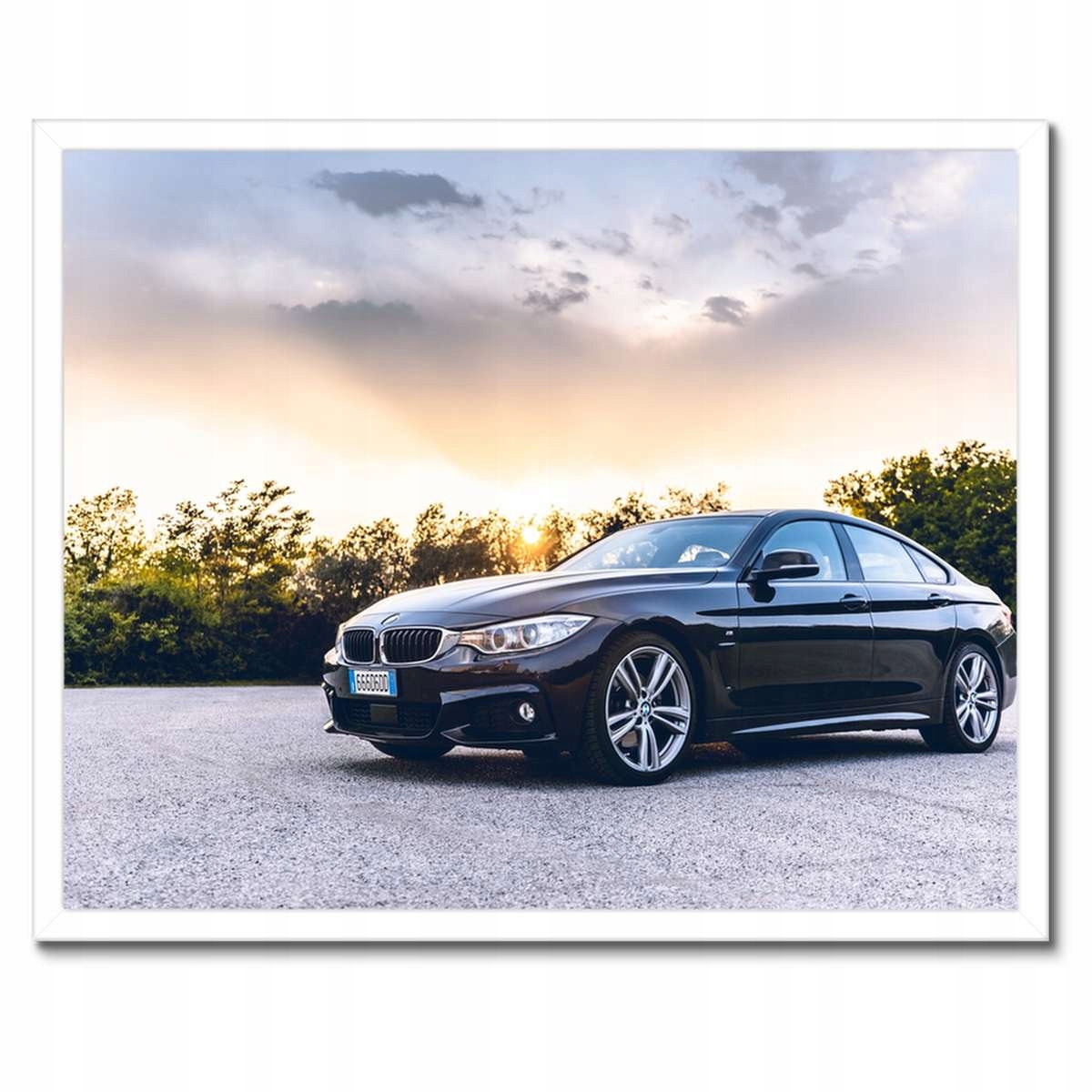 Plakáty v rámu 50x40 Auto Bmw Auto Klasika