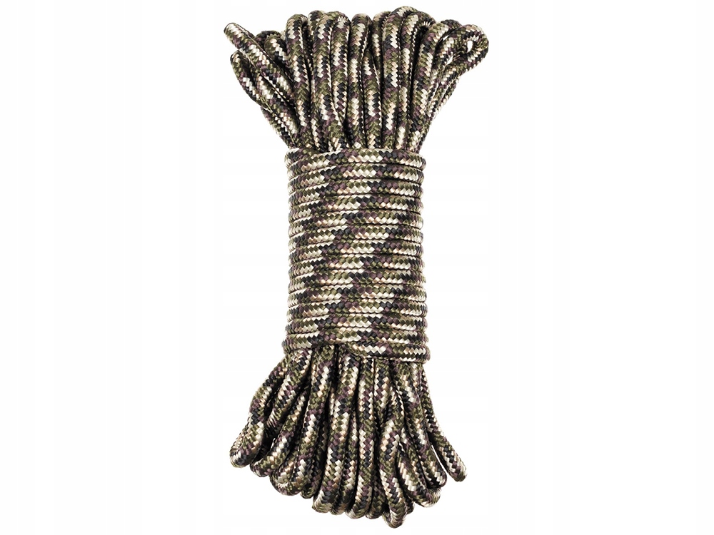 Linka paracord 7 mm 15 metrów camo