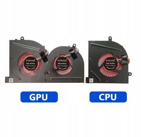 Ventilátor Cpu BS5005HS-U2F1 Gpu BS5005HS-U2L1 Komplet Msi GS63 GS63VR GS73