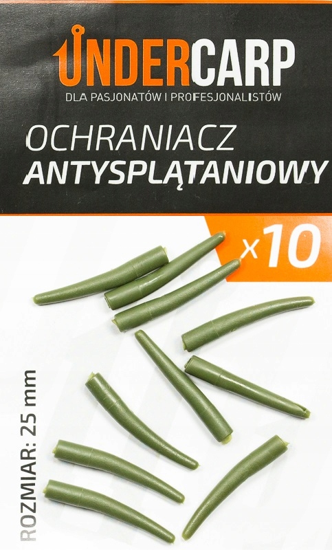 UnderCarp Ochraniacz antysplątaniowy 25mm Zielony 10szt.